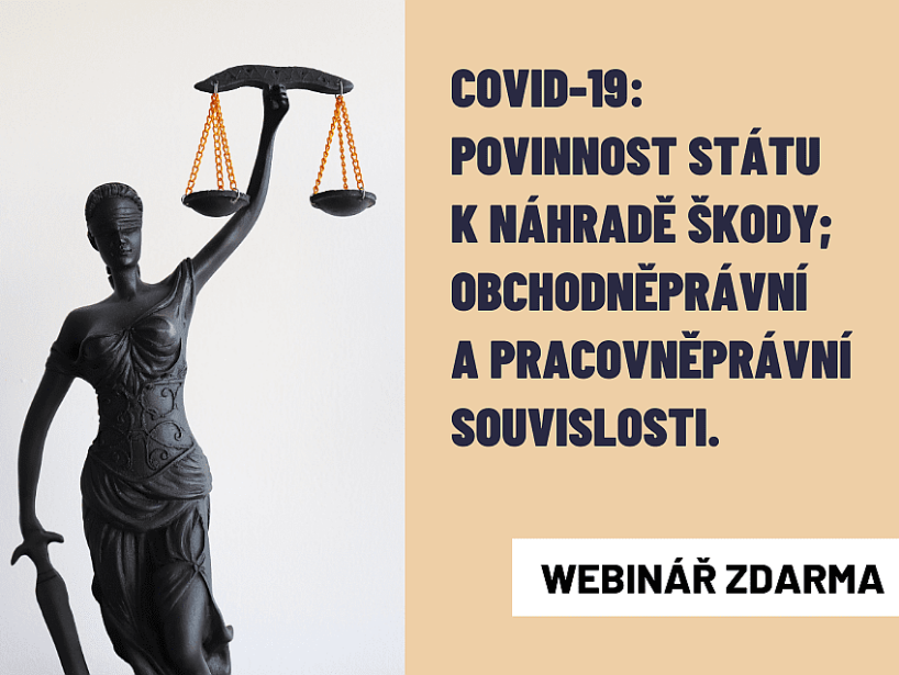 Náhrada škody vzniklé v souvislosti s epidemií nemoci COVID-19.